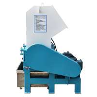 15 kw pp/pe/fabric CE certification industrial grinding plastic bag shredder crusher for plastic recycling machine